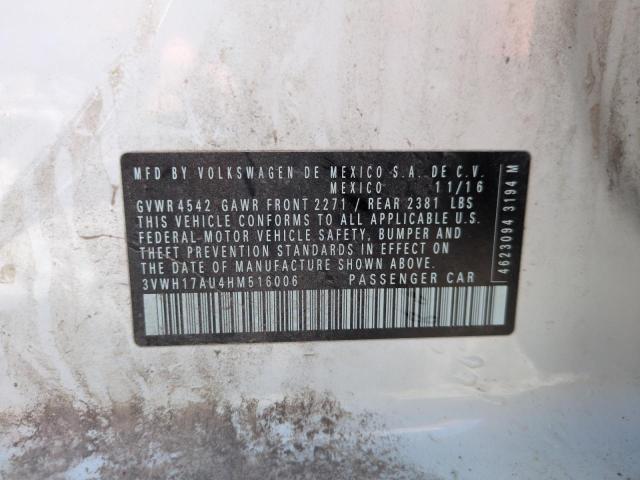 3VWH17AU4HM516006 Volkswagen 1.8 tsi