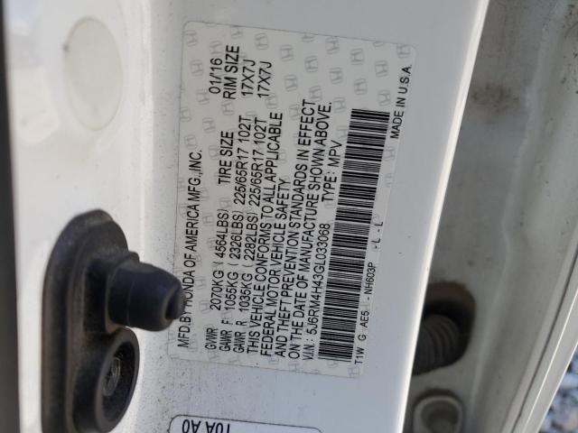 5J6RM4H43GL033068 Honda CR-V SE