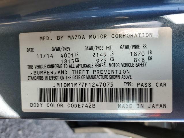 JM1BM1M77F1247075 Mazda 3 GRAND TO