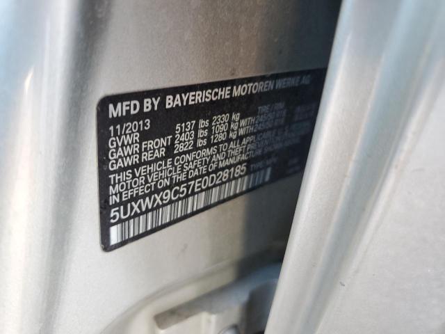 5UXWX9C57E0D28185 BMW X3 XDRIVE2