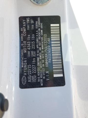 KMHHU6KJ5GU132010 Hyundai g 3.8 gdi lambda ii