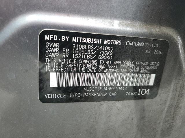 ML32F3FJ4HHF10444 Mitsubishi 2017