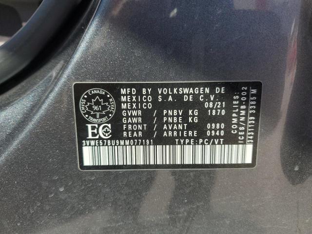 3VWE57BU9MM077191 Volkswagen tsi