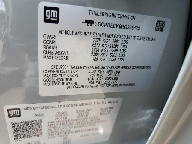 3GCPDEEK8RG396438 Chevrolet Silverado
