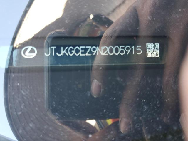JTJKGCEZ9N2005915 Lexus t24a-fts