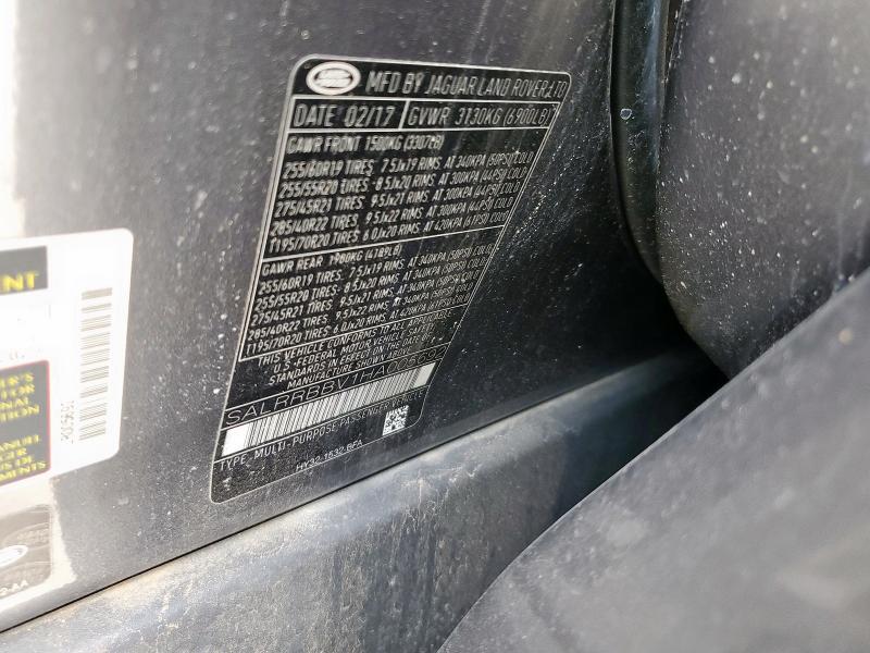 SALRRBBV1HA005692 Land Rover Discovery