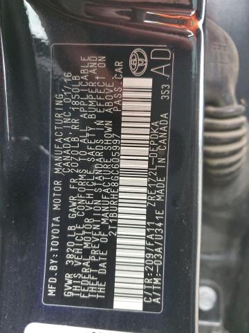 2T1BURHE8GC605997 Toyota 2zr-fe