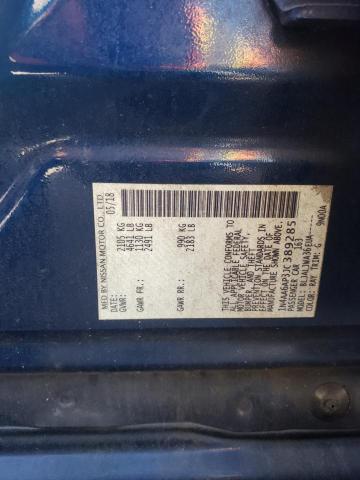 1N4AA6AP3JC389285 Nissan Maxima