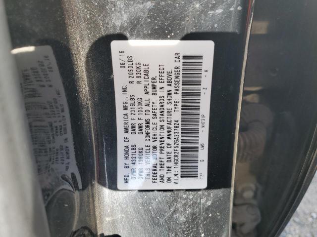 1HGCR2F52GA237824 Honda k24w1