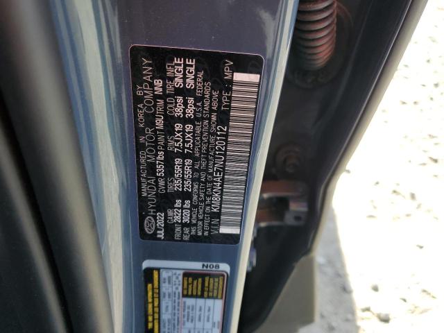 KM8KN4AE7NU120112 Hyundai 2022