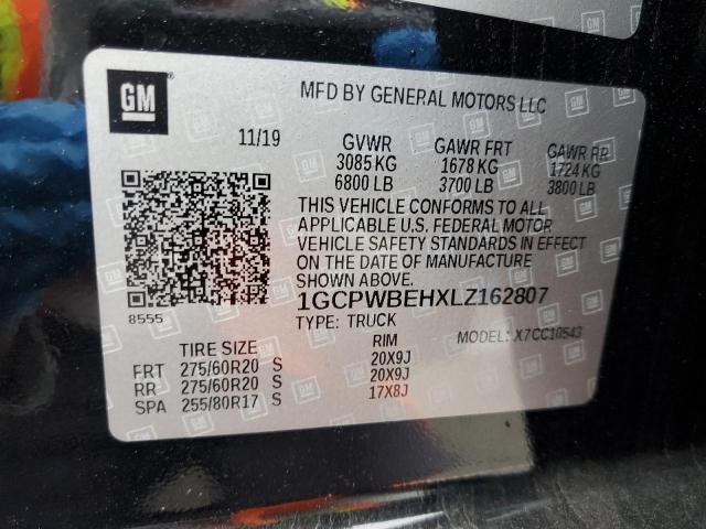 1GCPWBEHXLZ162807 Chevrolet lv3 - gen 5, sidi, vvt, ohv, e85 max alum