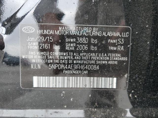 5NPDH4AE9FH640084 Hyundai dohc mpi nu