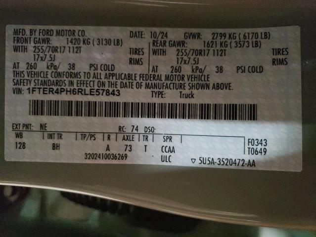 1FTER4PH6RLE57843 Ford Ranger