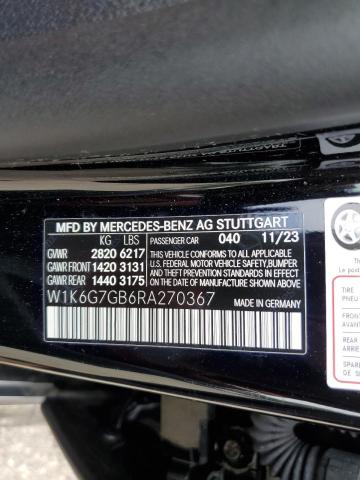 W1K6G7GB6RA270367 Mercedes-Benz m176