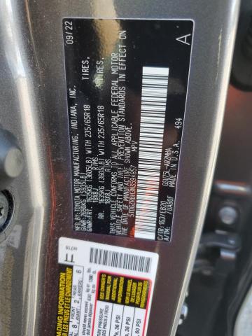 5TDGZRBH3NS594857 Toyota 2gr-fks