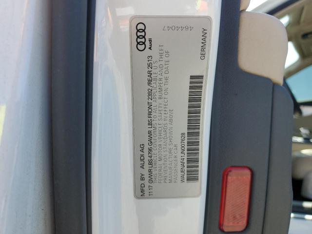 WAUENAF41JN007628 Audi A4