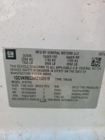 1GCVKREC6HZ102918 Chevrolet Silverado