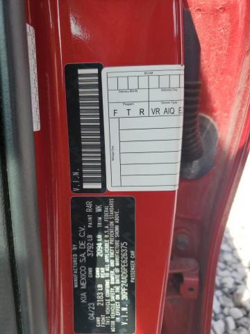 3KPF24AD6PE626375 KIA FORTE LX