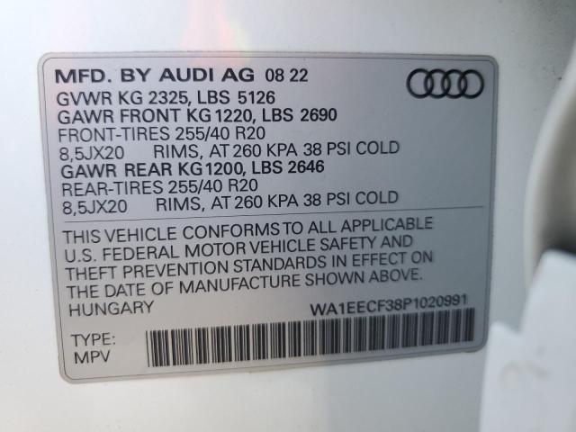 WA1EECF38P1020991 Audi Q3 PREMIUM