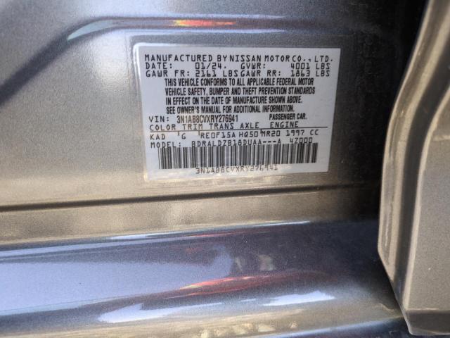 3N1AB8CVXRY276941 Nissan SENTRA SV