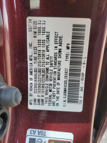 5J6RM4H3XEL060837 Honda CR-V LX
