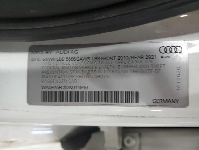 WAUF2AFCXGN014946 Audi S6 PREMIUM