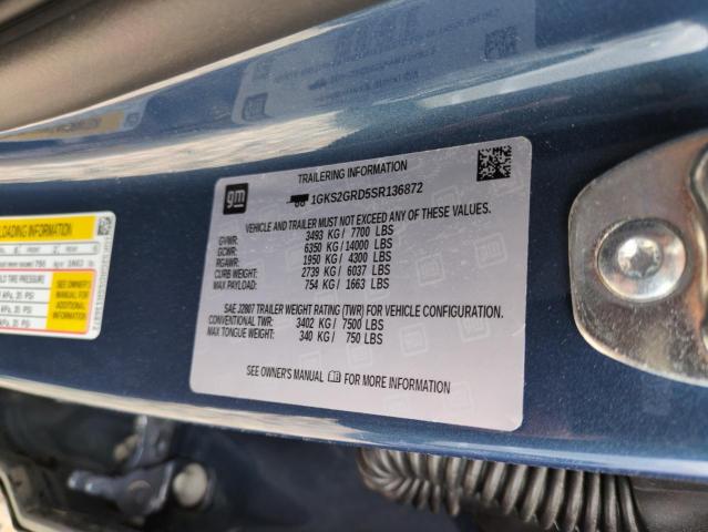 1GKS2GRD5SR136872 GMC Yukon Xl E
