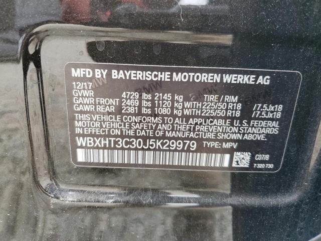 WBXHT3C30J5K29979 BMW X1