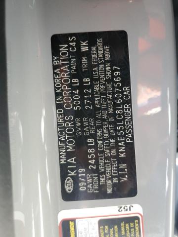 KNAE55LC8L6075697 KIA tgdi lamda ii