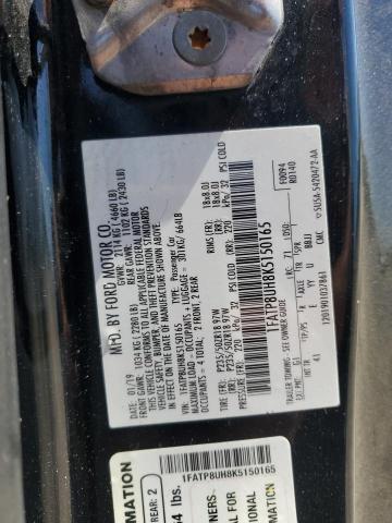 1FATP8UH8K5150165 Ford Mustang