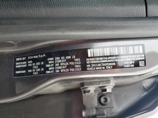 ZACCJBCT9GPD68306 Jeep RENEGADE T