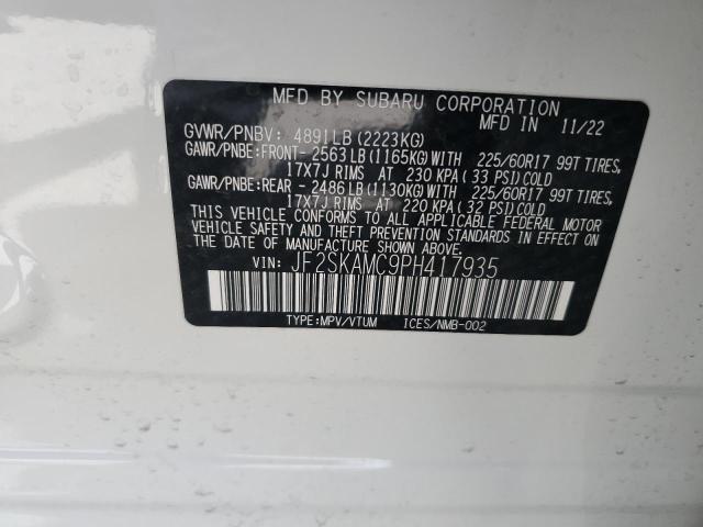 JF2SKAMC9PH417935 Subaru na u5