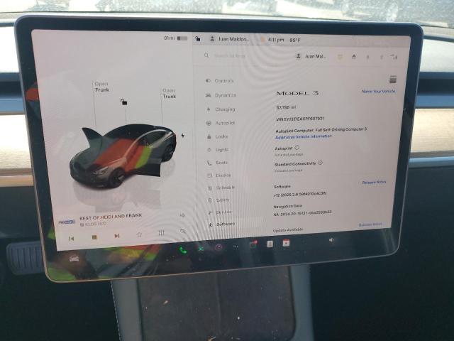5YJ3E1EAXPF607931 Tesla 2023
