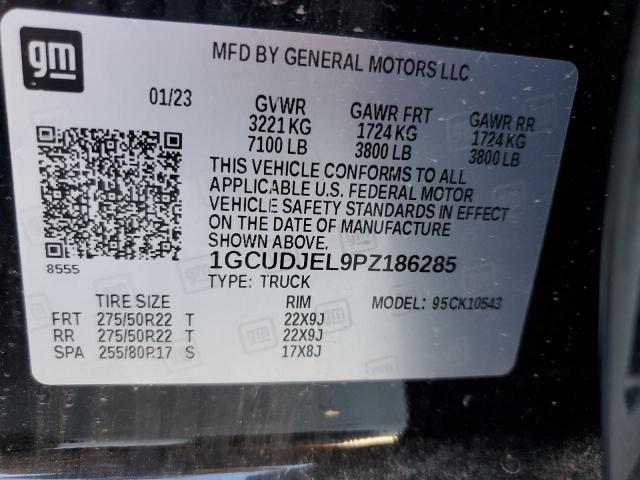 1GCUDJEL9PZ186285 Chevrolet Silverado