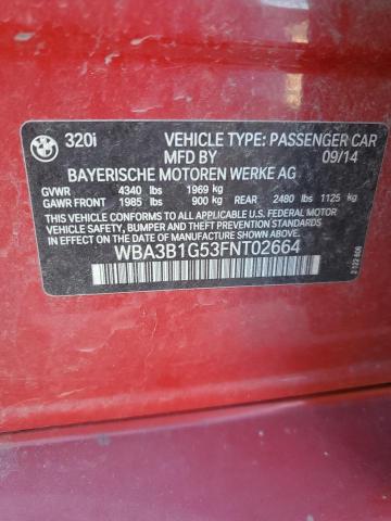 WBA3B1G53FNT02664 BMW 320 I