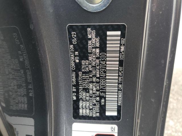 JF1ZDBB14P9704310 Subaru na