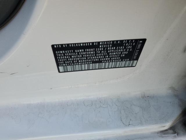 3VWD17AJ0EM383504 Volkswagen Jetta