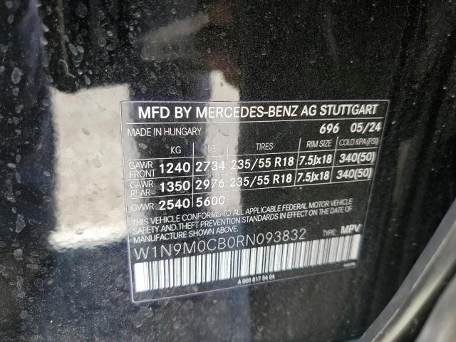 W1N9M0CB0RN093832 Mercedes-Benz eqb-class