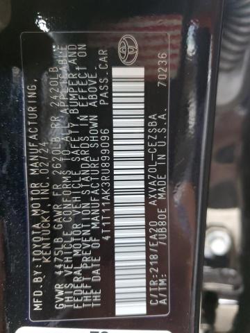 4T1T11AK3RU899096 Toyota a25a-fks