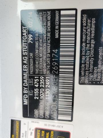 WDDKJ5KB0EF269174 Mercedes-Benz 2014