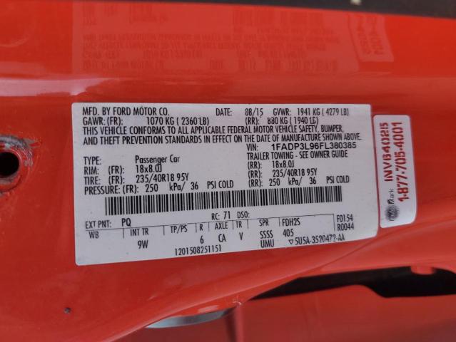 1FADP3L96FL380385 Ford 2015