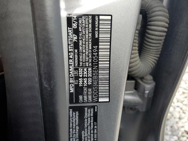 WDDSJ4EB5EN105494 Mercedes-Benz CLA 250