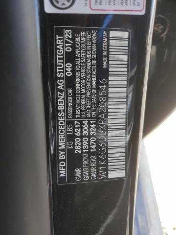 W1K6G6DBXPA208546 Mercedes-Benz S 500 4MAT