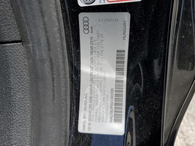WAU78LFF5G1083785 Audi 2016