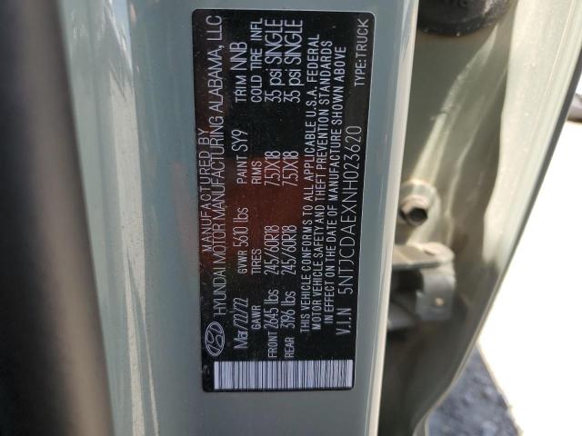 5NTJCDAEXNH023620 Hyundai gdi theta iii