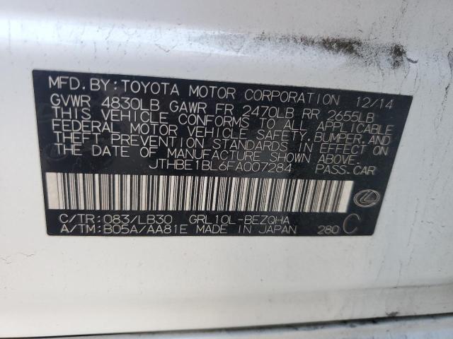 JTHBE1BL6FA007284 Lexus 2gr-fse