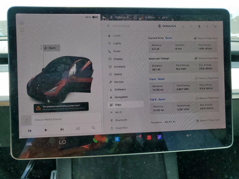 5YJYGDEF3MF215835 Tesla Model Y