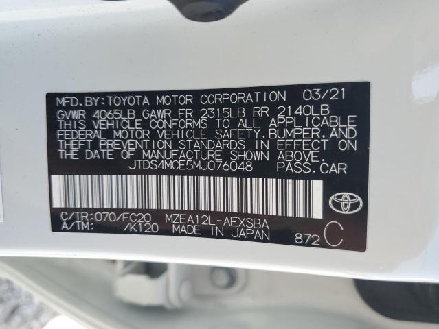 JTDS4MCE5MJ076048 Toyota m20-fks