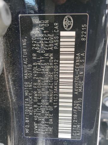 4T1C31AK4LU520012 Toyota a25a-fxs, 3nm (li)