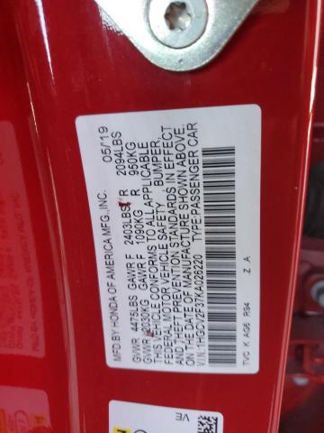 1HGCV2F37KA026220 Honda k20c4
